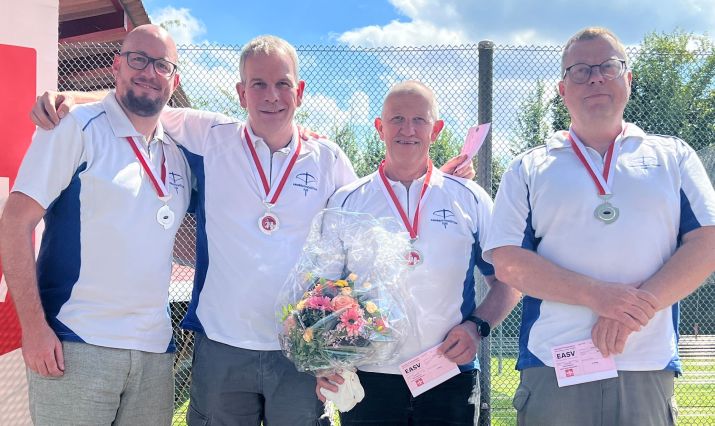 Gold Silber und Bronze für Zuger Armbrustschützen