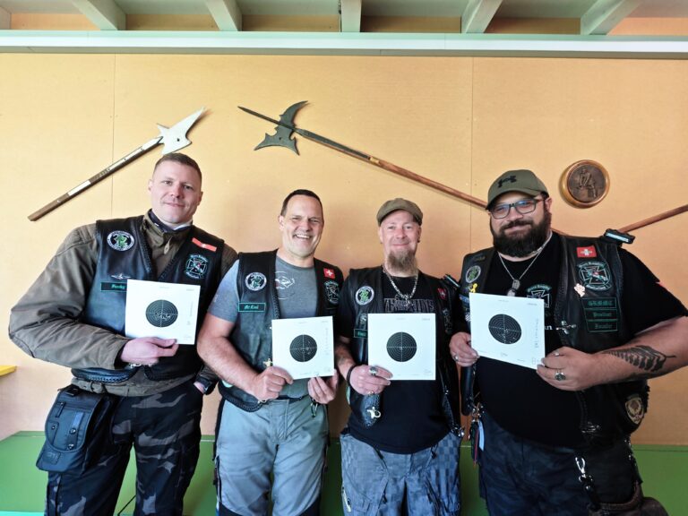 Besuch der Green Knights Switzerland bei der ASG Zug